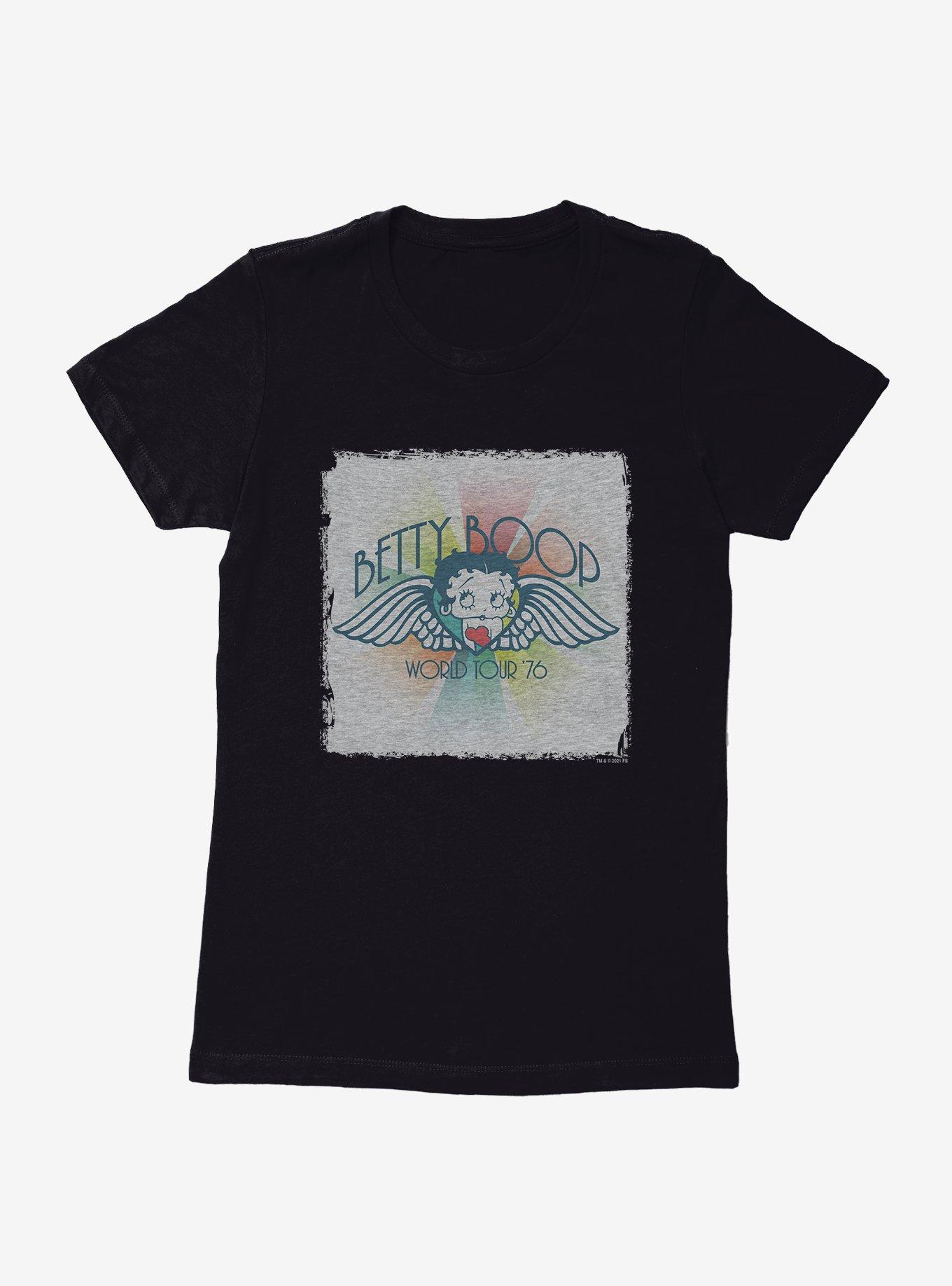 Betty Boop World Tour ´76 Womens T-Shirt,All Products : American Fashion Style Bags On Sale Betty Boop World Tour ´76 Womens T-Shirt,All Products : American Fashion Style Bags On Sale