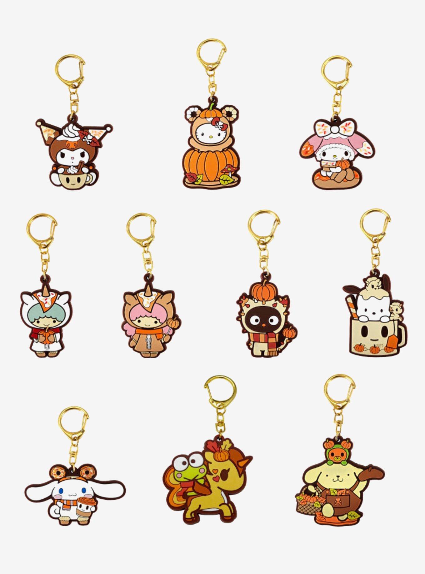 tokidoki Sanrio Hello Kitty & Friends Pumpkin Spice Blind Box Keychain, , hi-res