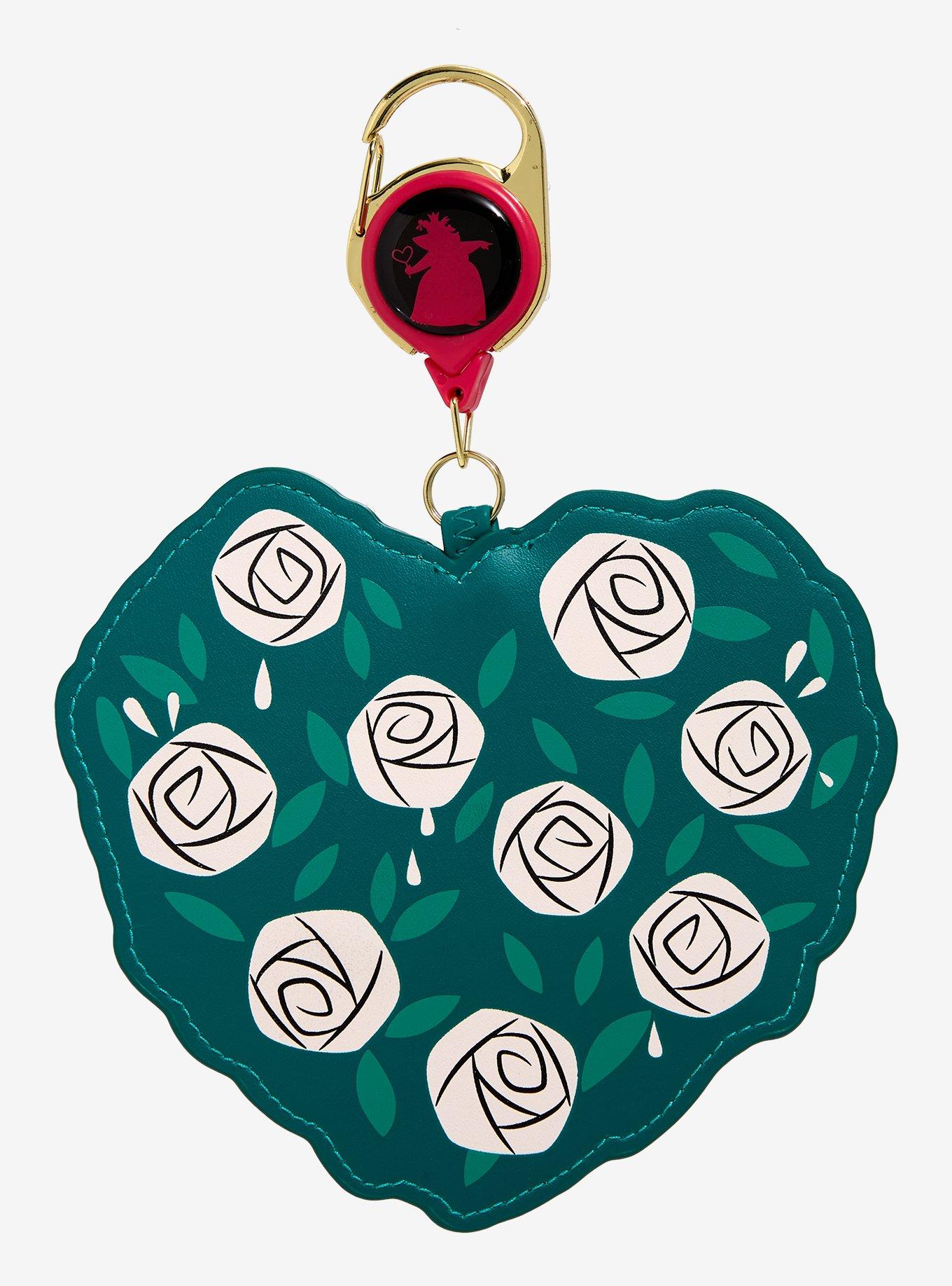 Disney Alice in Wonderland Rose Bush Retractable Lanyard, , hi-res