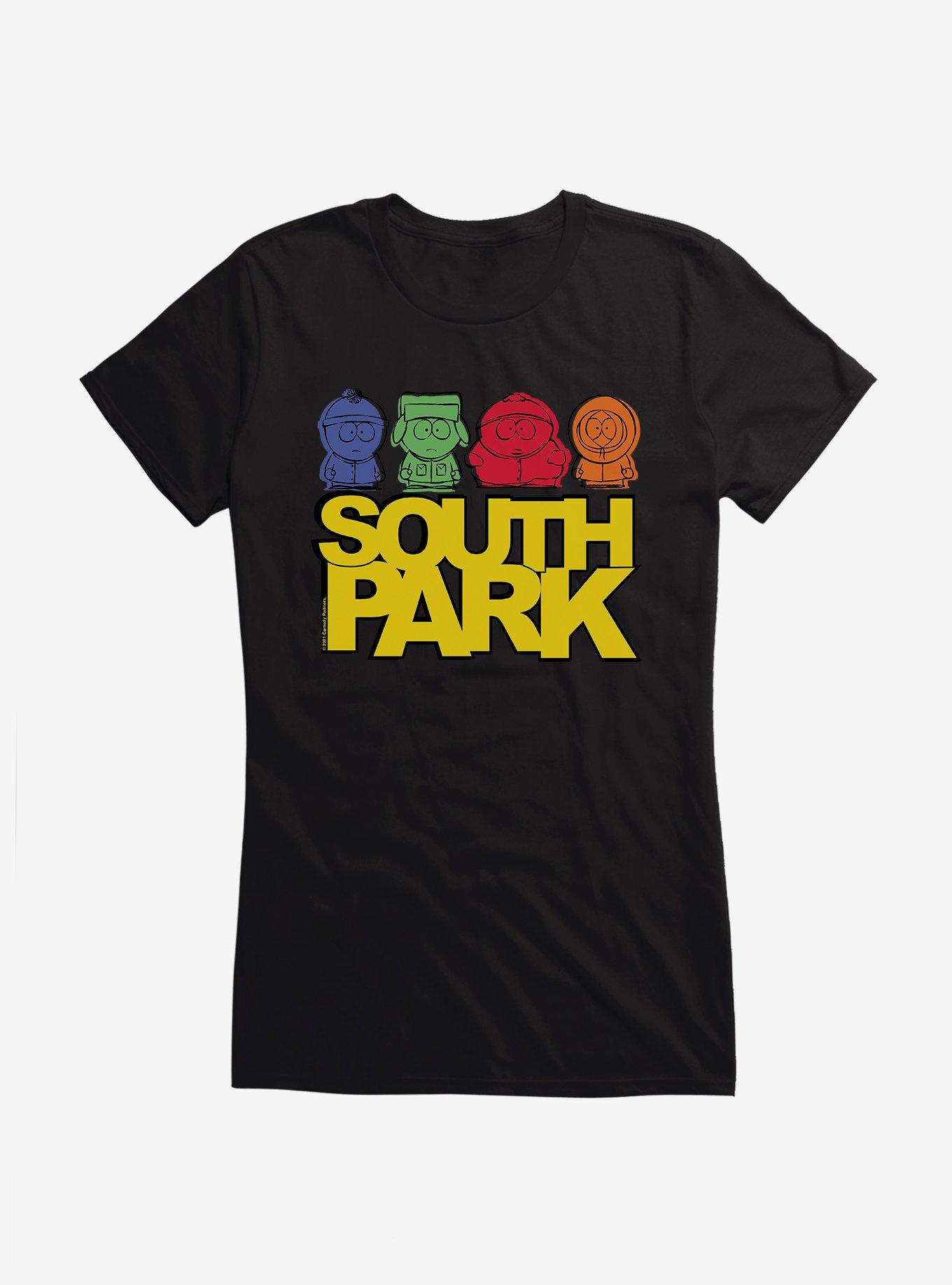 South Park Title Logo Girls T-Shirt