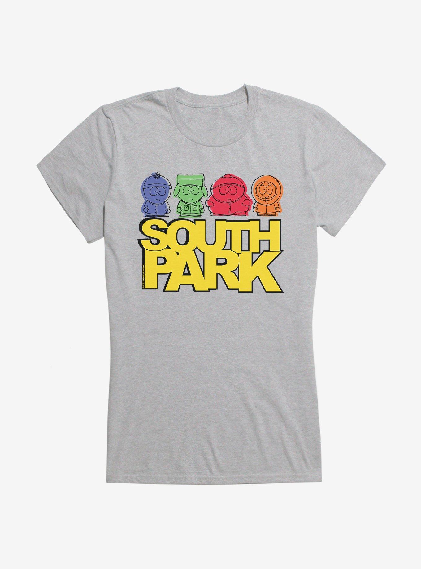 South Park Title Logo Girls T-Shirt