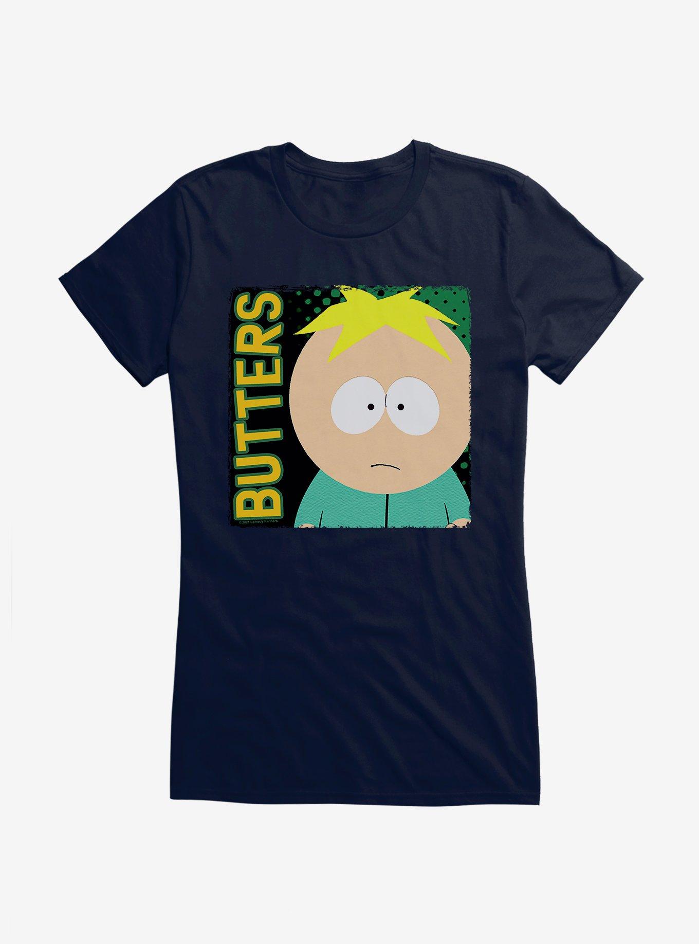 South Park Butters Girls T-Shirt, NAVY, hi-res