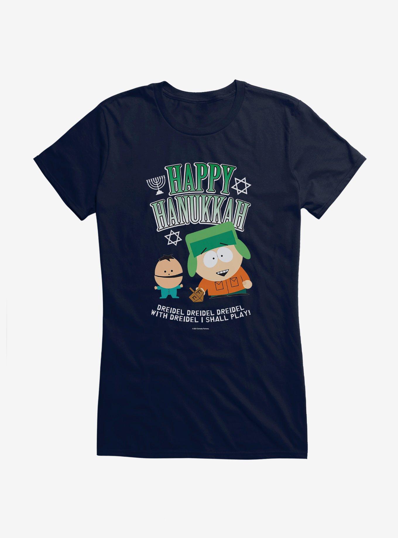 South Park Happy Hanukkah Kyle And Ike Girls T-Shirt, , hi-res