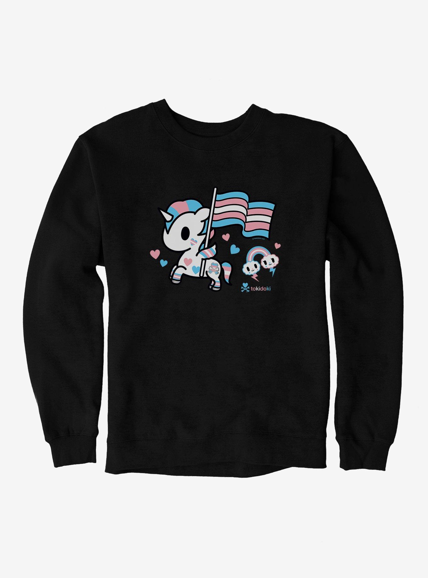 tokidoki Unicorno Trans Pride Sweatshirt, , hi-res
