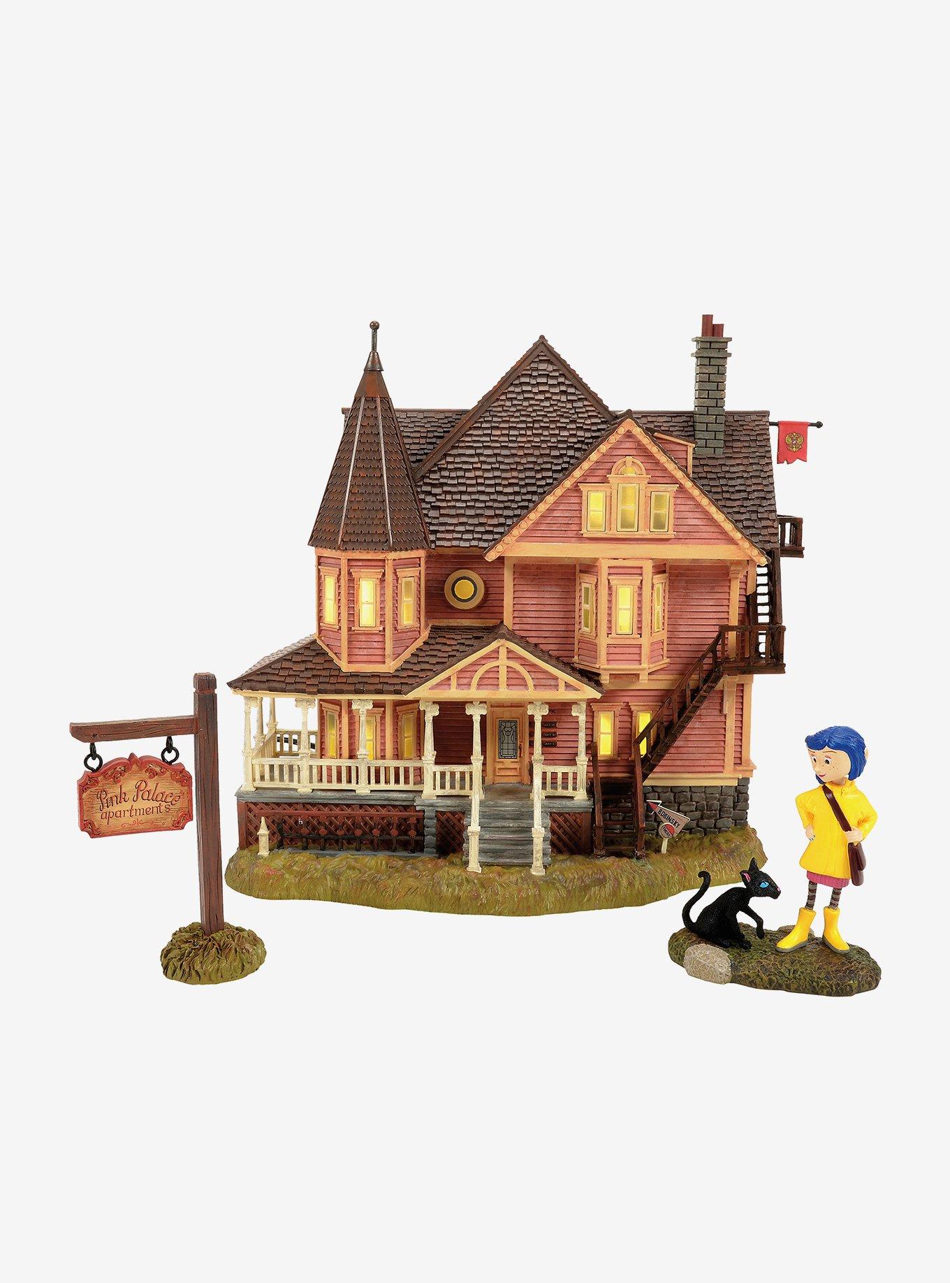 Department 56 Coraline Pink Palace Light-Up House, , hi-res