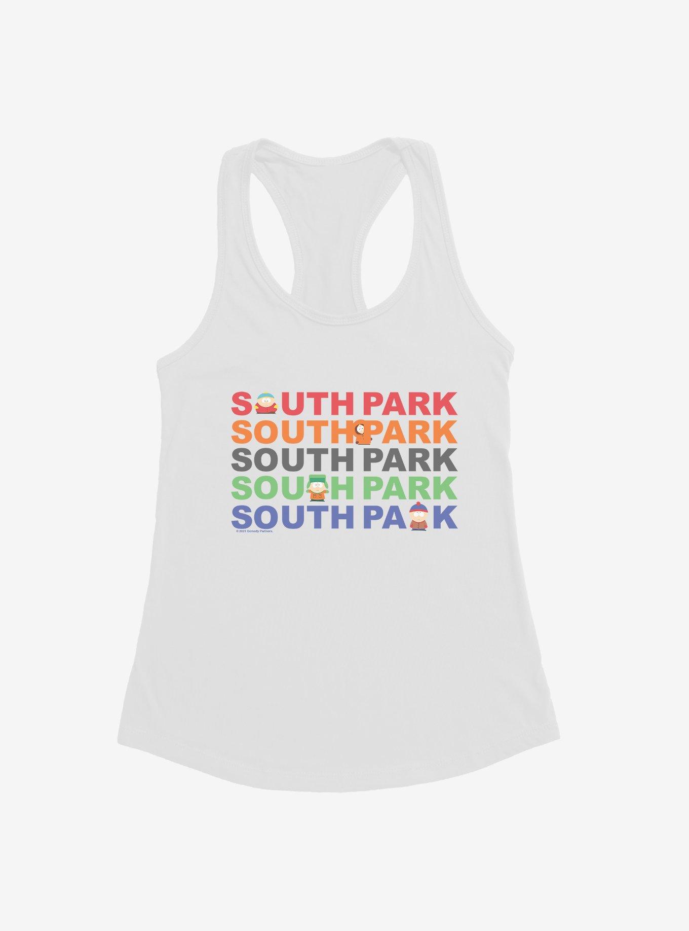 South Park Title Stack Girls Tank, , hi-res
