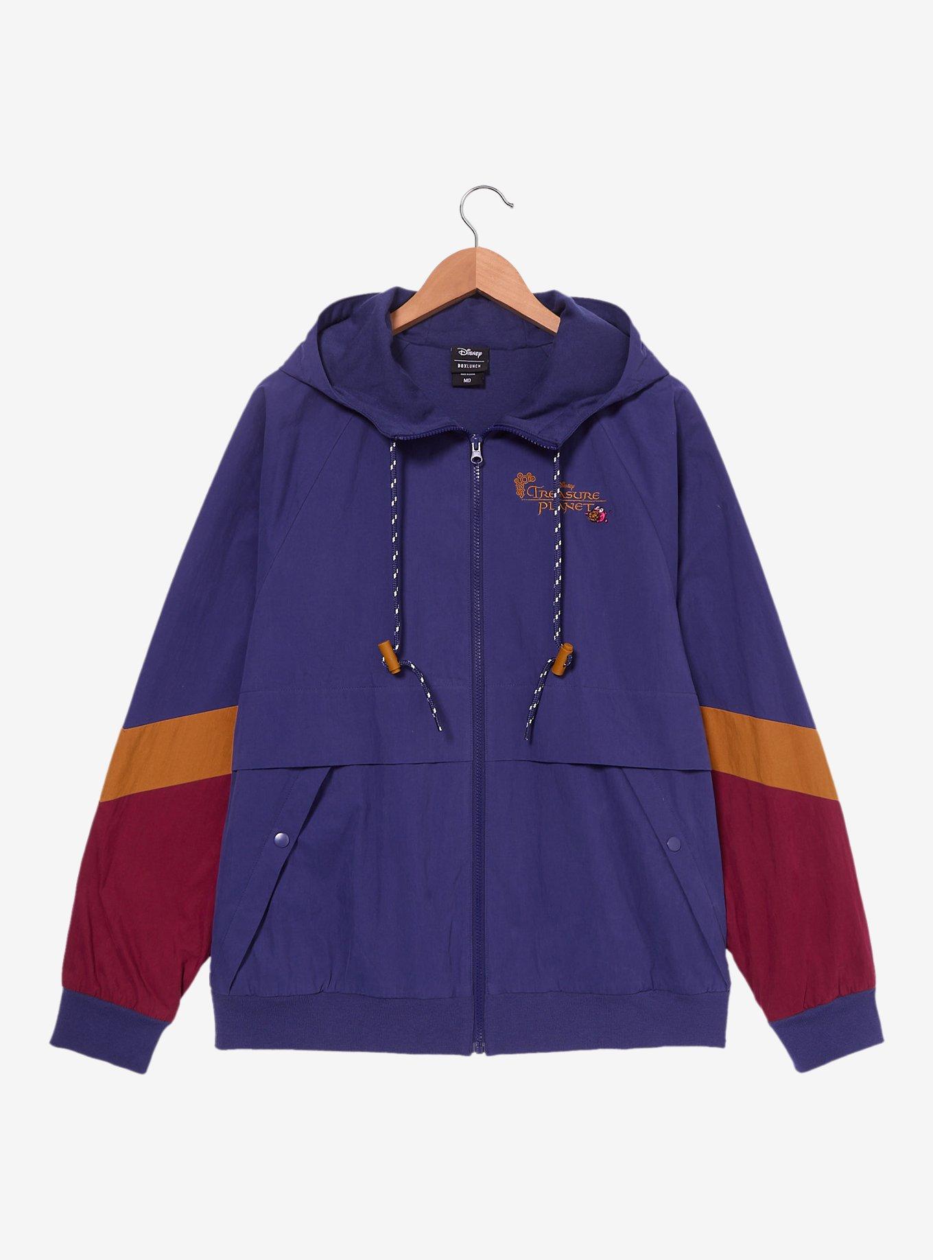Disney Treasure Planet Color Block Windbreaker — BoxLunch Exclusive, , hi-res