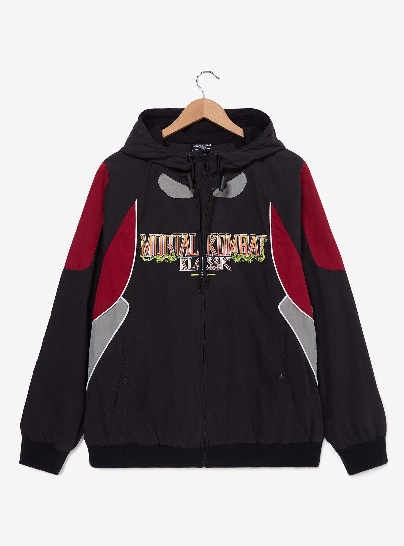 Mortal Kombat Logo Windbreaker - BoxLunch Exclusive, , hi-res