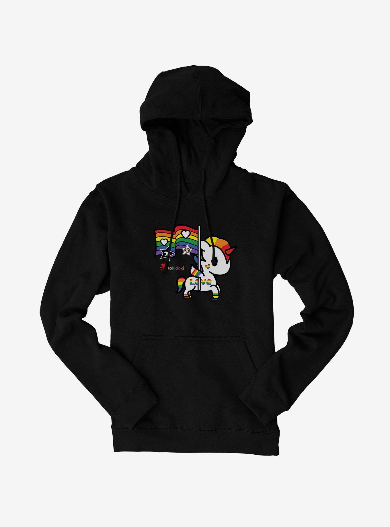 Tokidoki Unicorno Pride Flag Hoodie, , hi-res