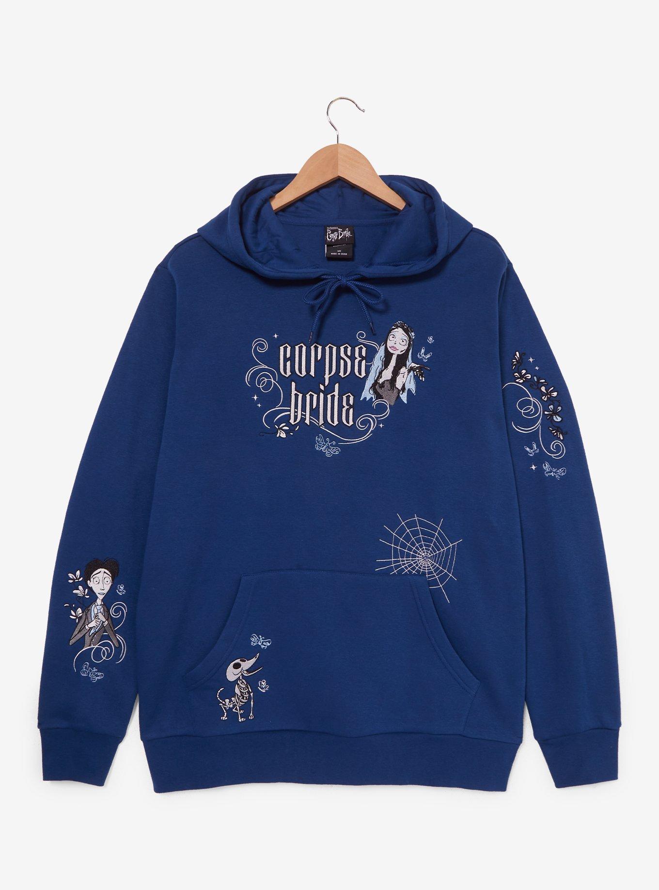 Corpse Bride Embroidered Hoodie — BoxLunch Exclusive, , hi-res
