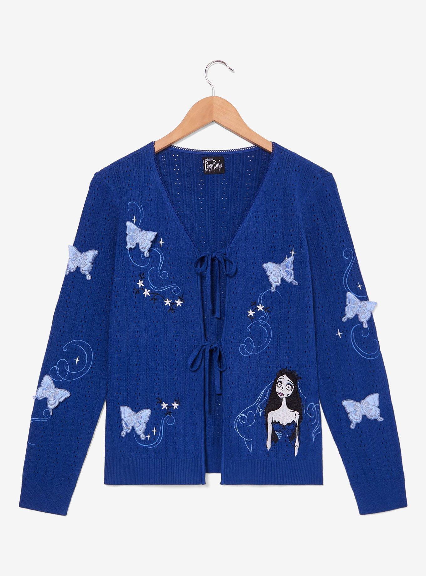 Corpse Bride Emily Butterfly Cardigan — BoxLunch Exclusive, , hi-res