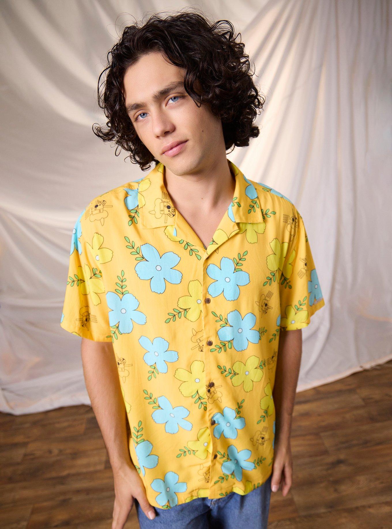 One Piece Sanji Egghead Woven Button-Up, , hi-res