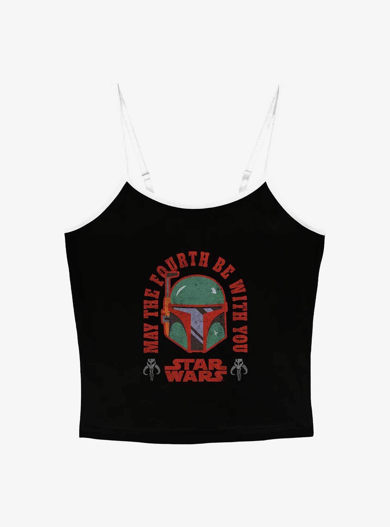 Star Wars Boba The Fourth Girls Cami, BLACK, hi-res