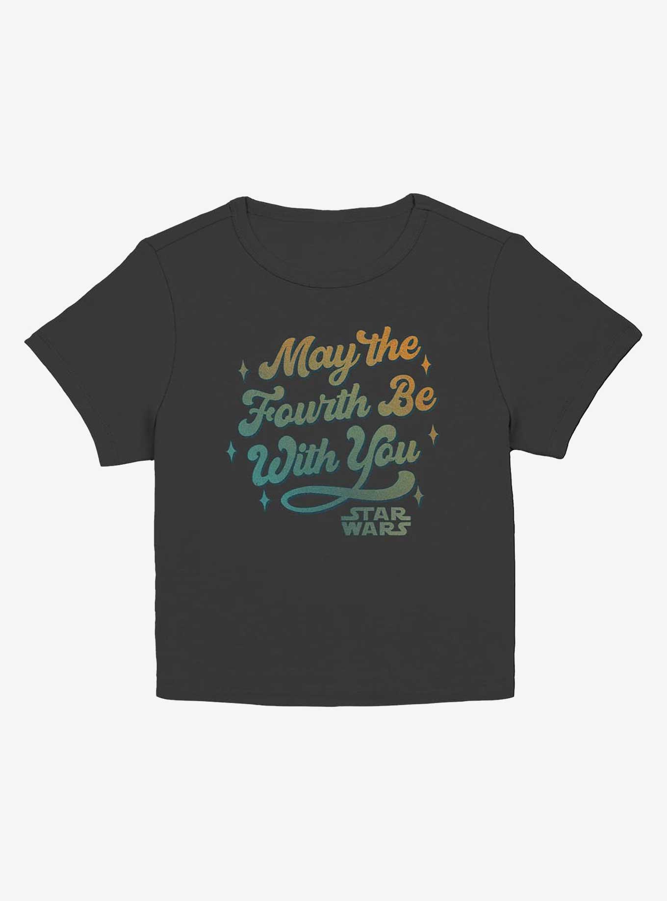 Star Wars Celebrate The Fourth Girls Baby T-Shirt, BLACK, hi-res