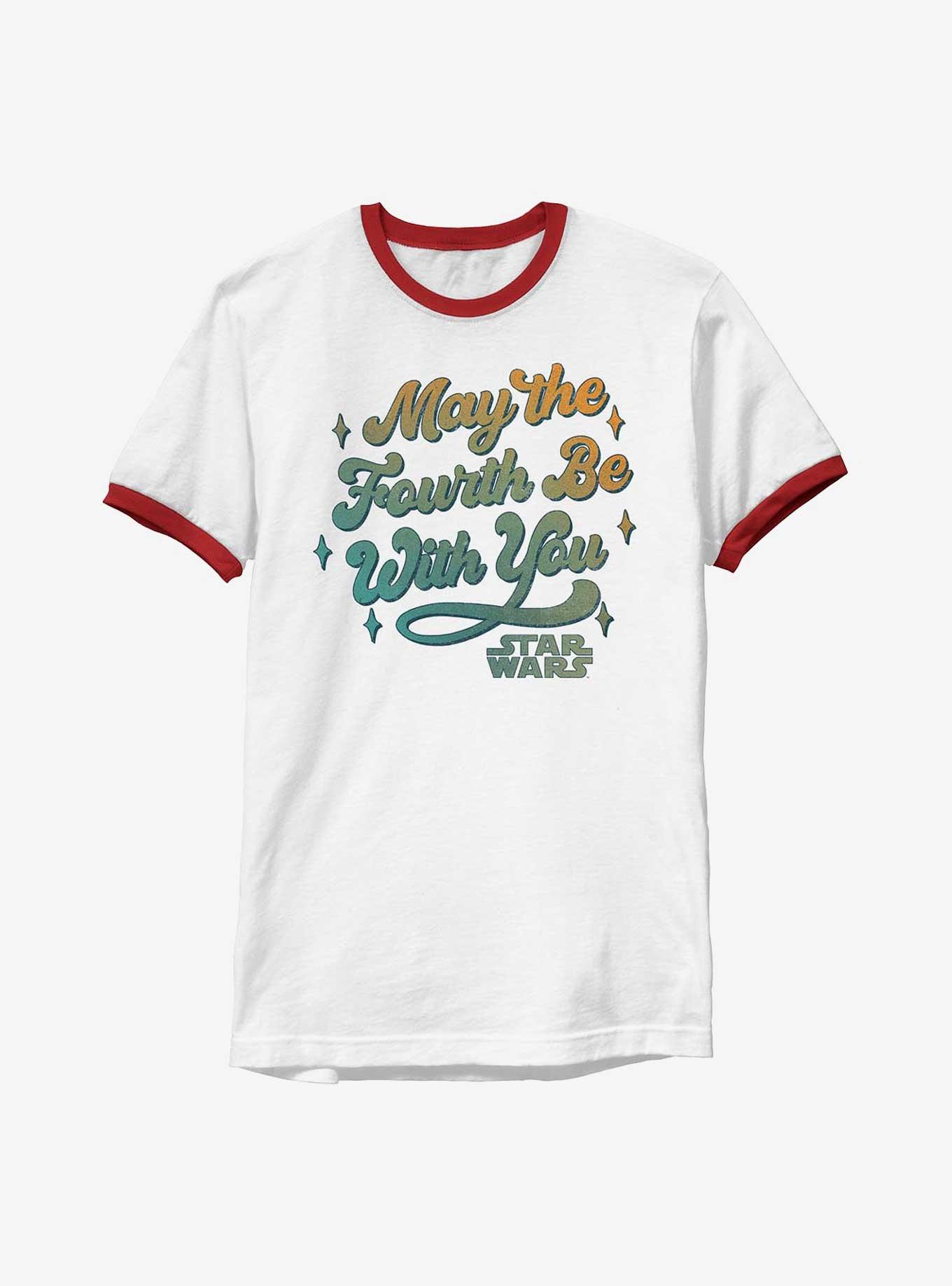 Star Wars Celebrate The Fourth Ringer T-Shirt, , hi-res