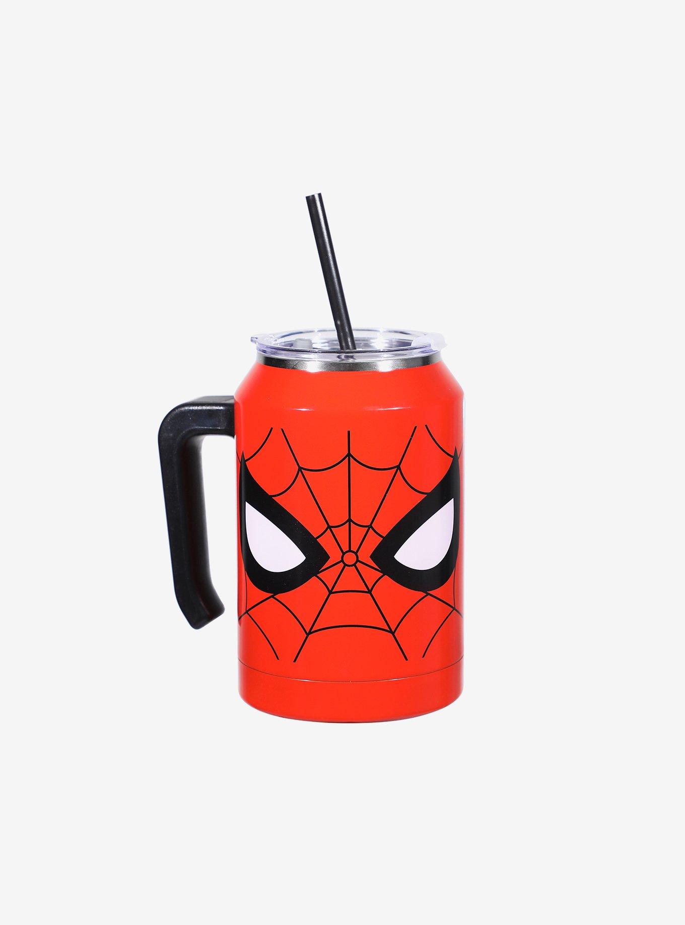 Marvel Spider-Man Face Stainless Steel Travel Cup, , hi-res