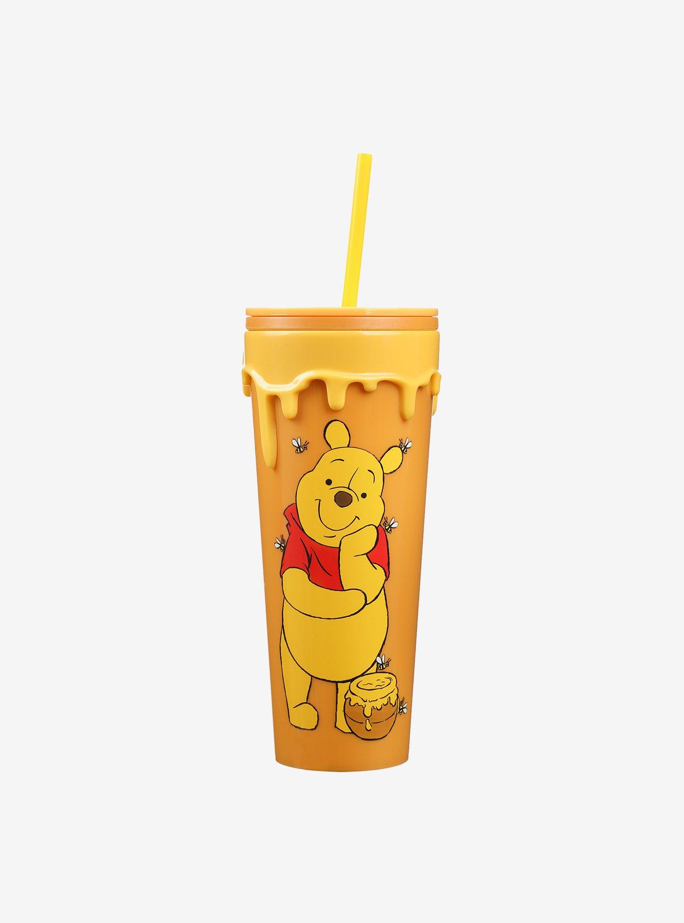 Disney Winnie The Pooh Hunny Drip Acrylic Travel Cup 
