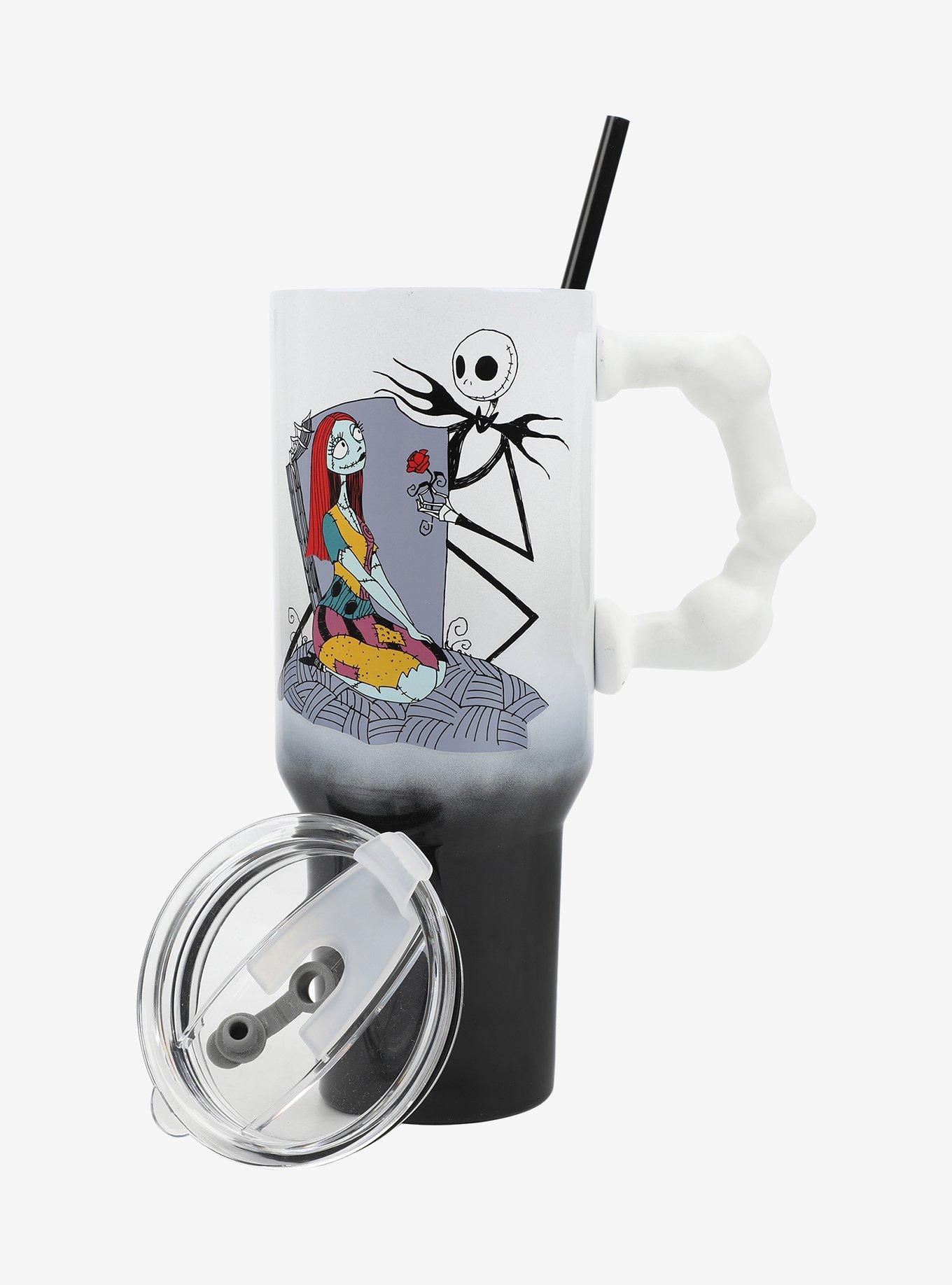 The Nightmare Before Christmas Jack & Sally Stainless Steel Travel Cup, , hi-res