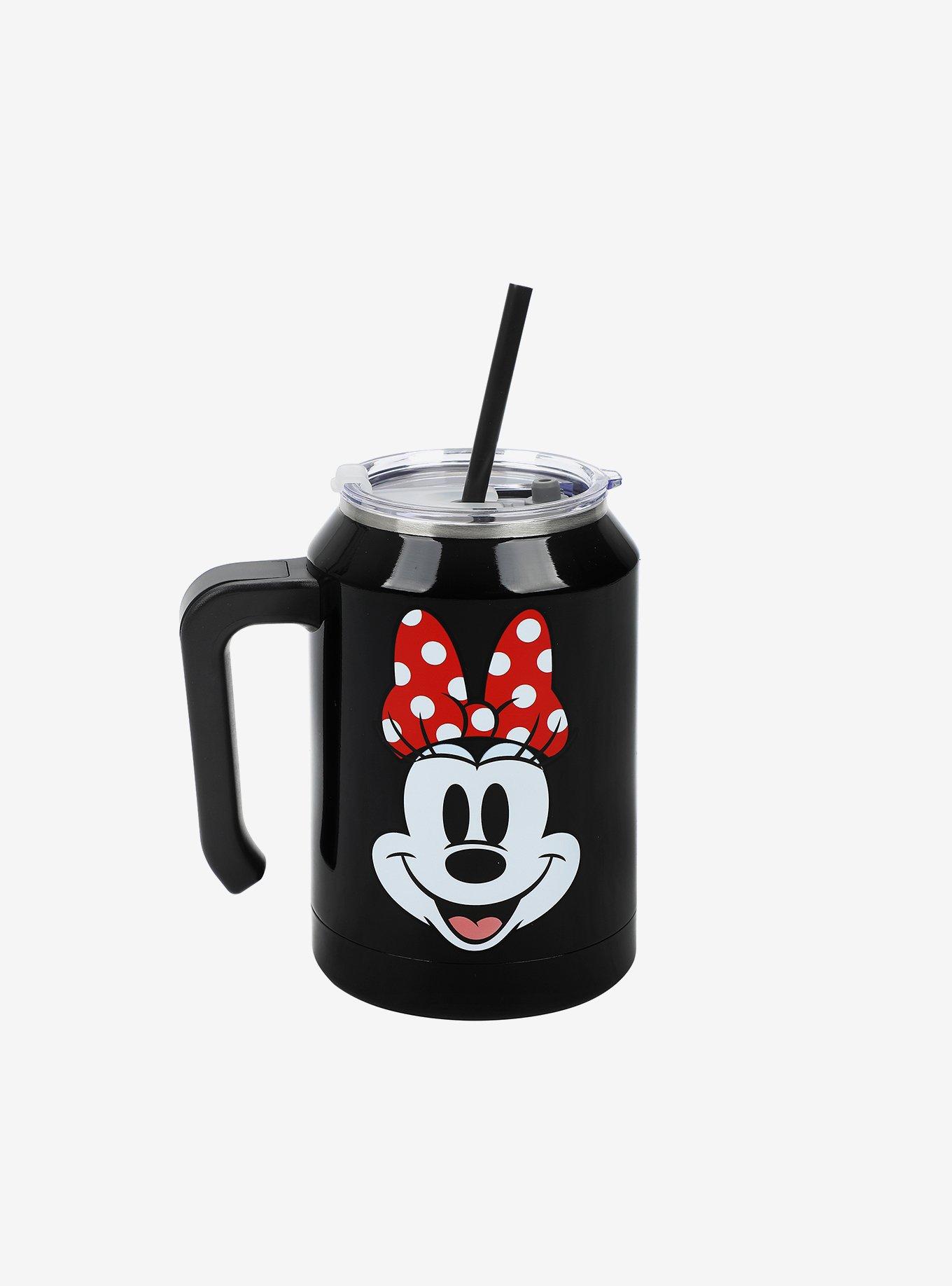 Disney Minnie Mouse Face Stainless Steel Travel Cup, , hi-res