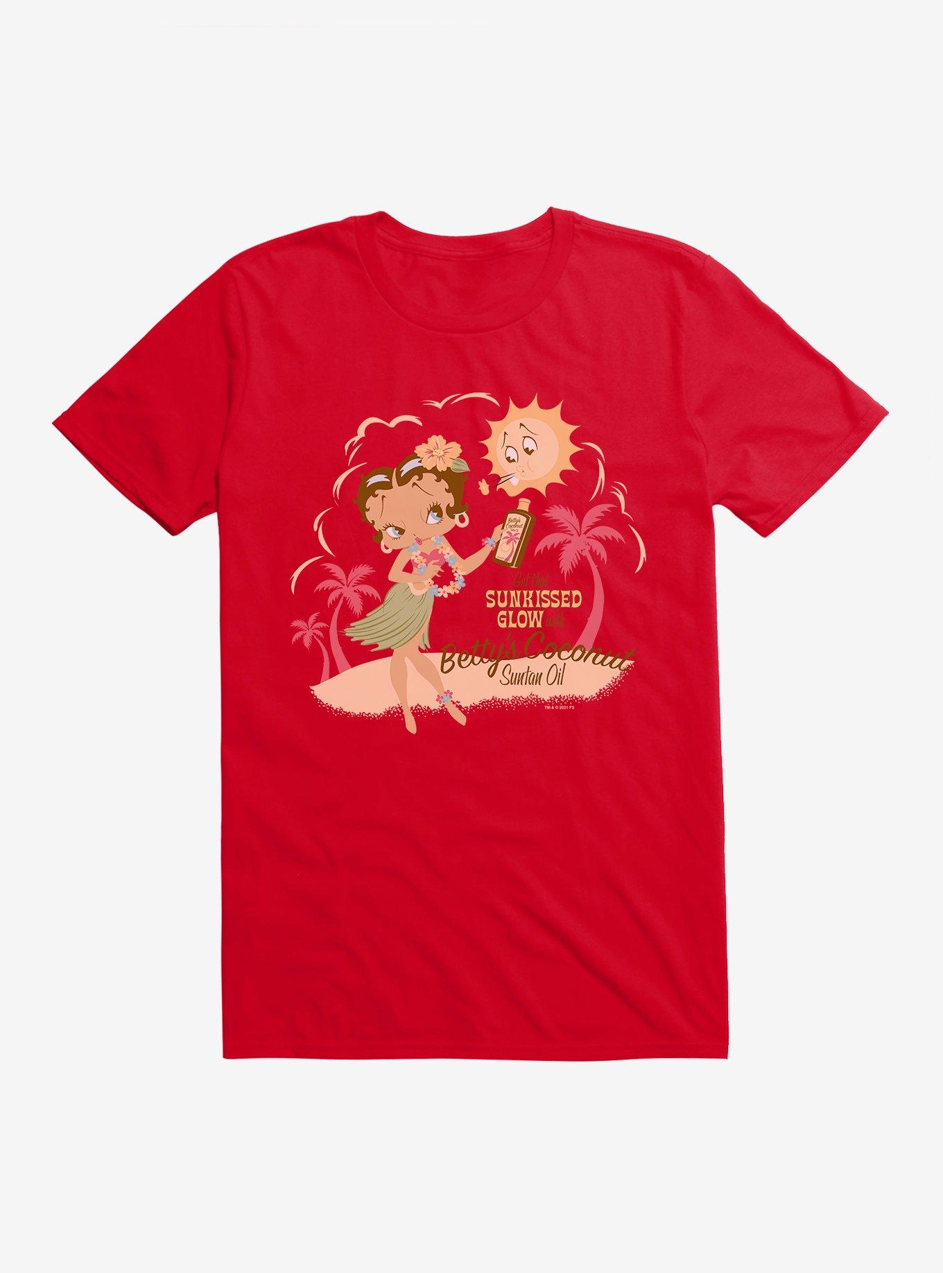 Betty Boop Sunkissed Glow T-Shirt, , hi-res
