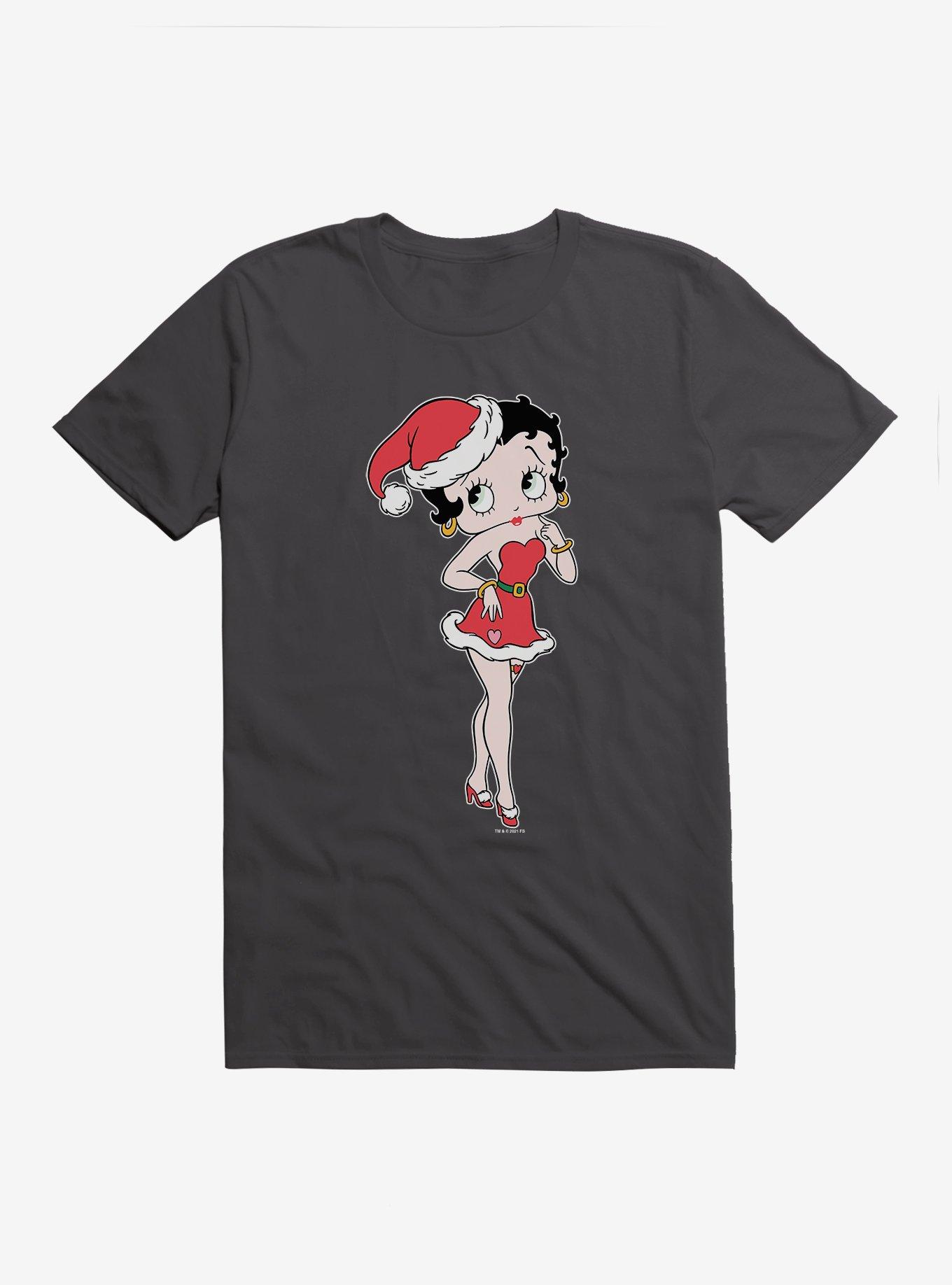 Betty Boop Santa Betty T-Shirt, , hi-res