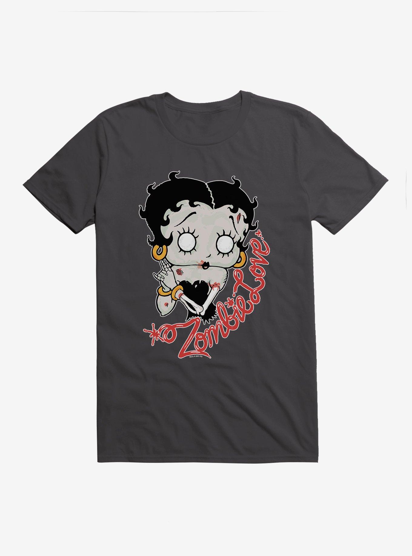 Betty Boop Zombie Love T-Shirt,All Products : American Fashion Style Bags On Sale Betty Boop Zombie Love T-Shirt,All Products : American Fashion Style Bags On Sale