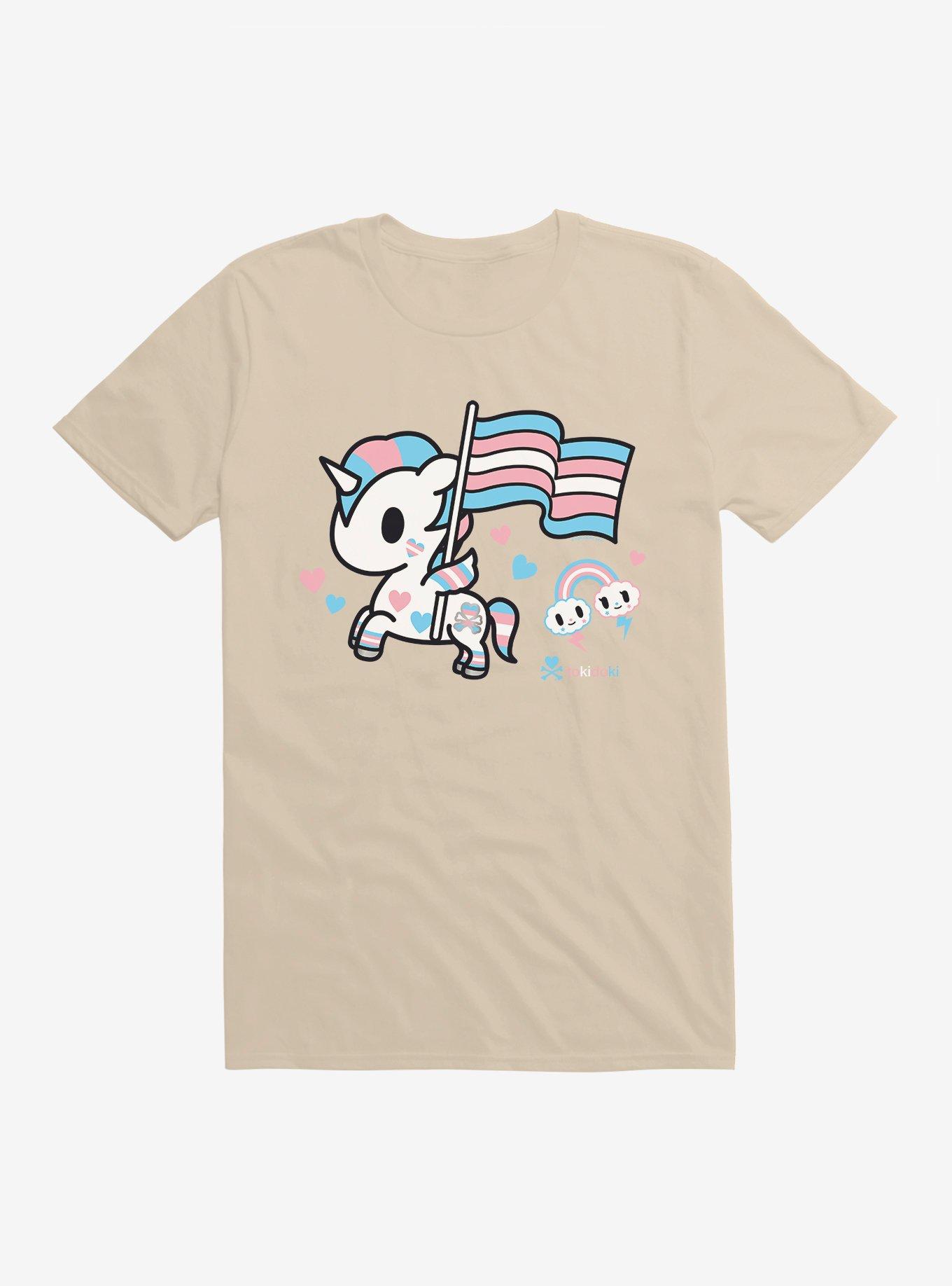 Tokidoki Unicorno Trans Pride T-Shirt, , hi-res