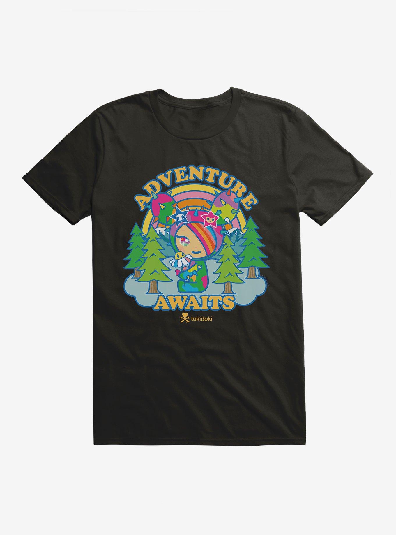 Tokidoki Adventure Awaits T-Shirt, BLACK, hi-res
