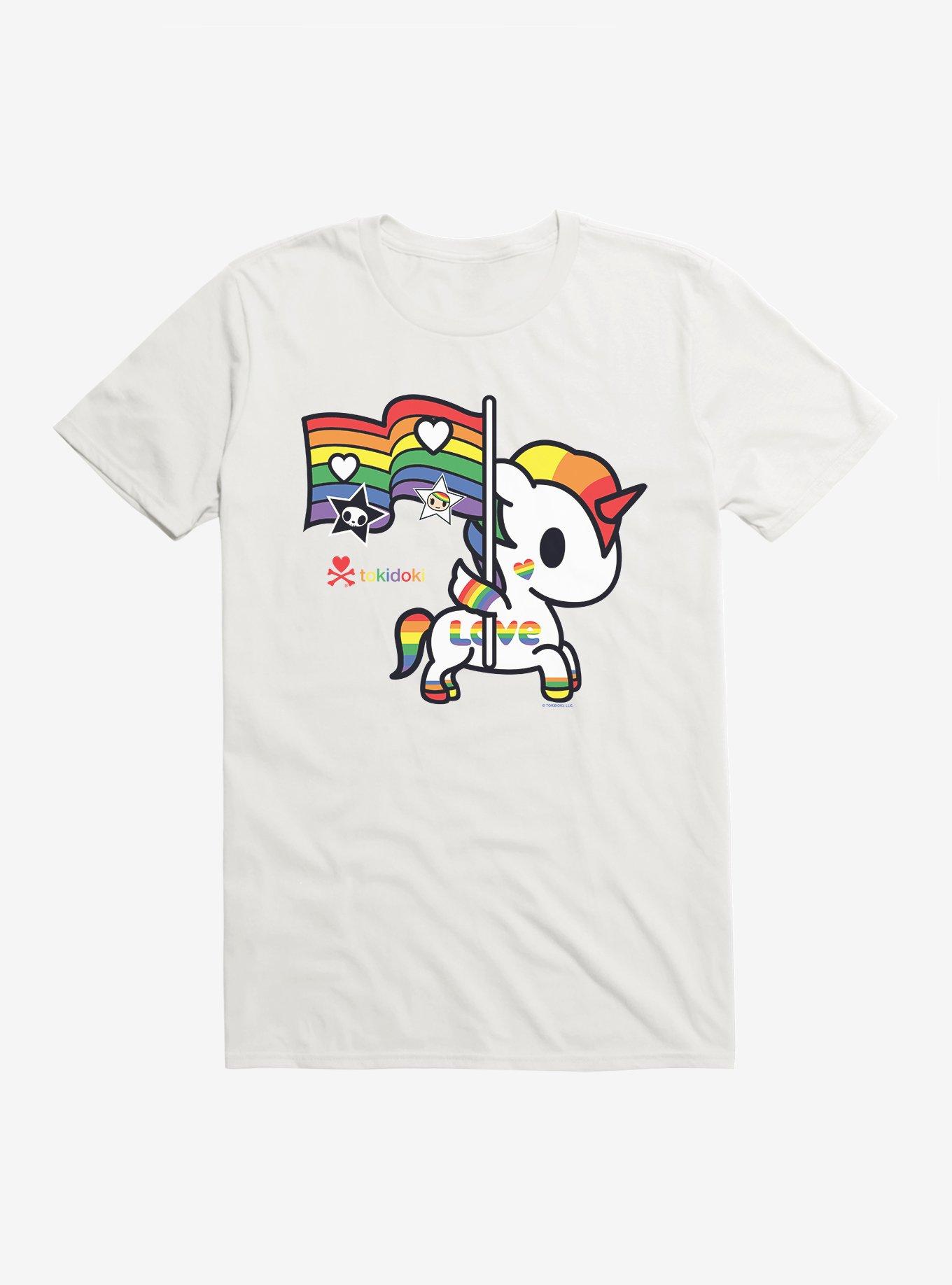 tokidoki Unicorno Pride Flag T-Shirt
