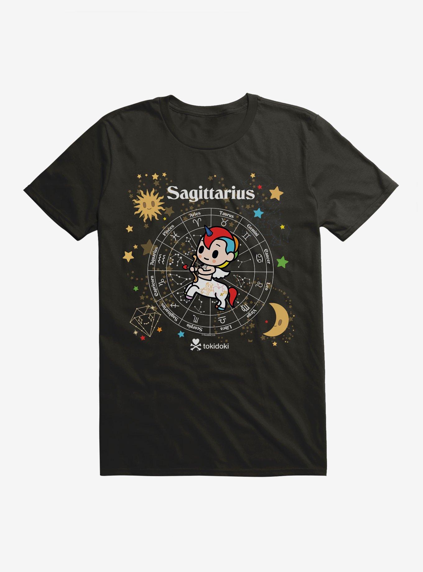 Tokidoki Unicorno Sagittarius T-Shirt, BLACK, hi-res