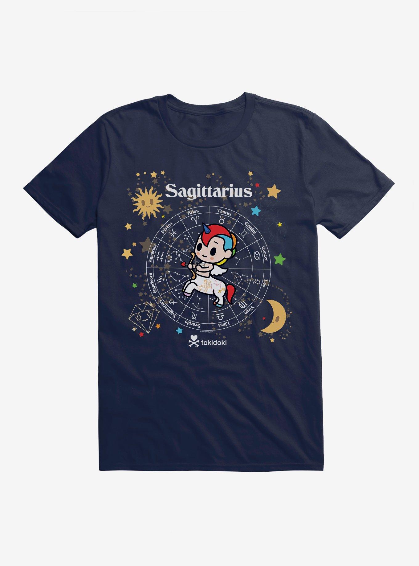 Tokidoki Unicorno Sagittarius T-Shirt, MIDNIGHT NAVY, hi-res