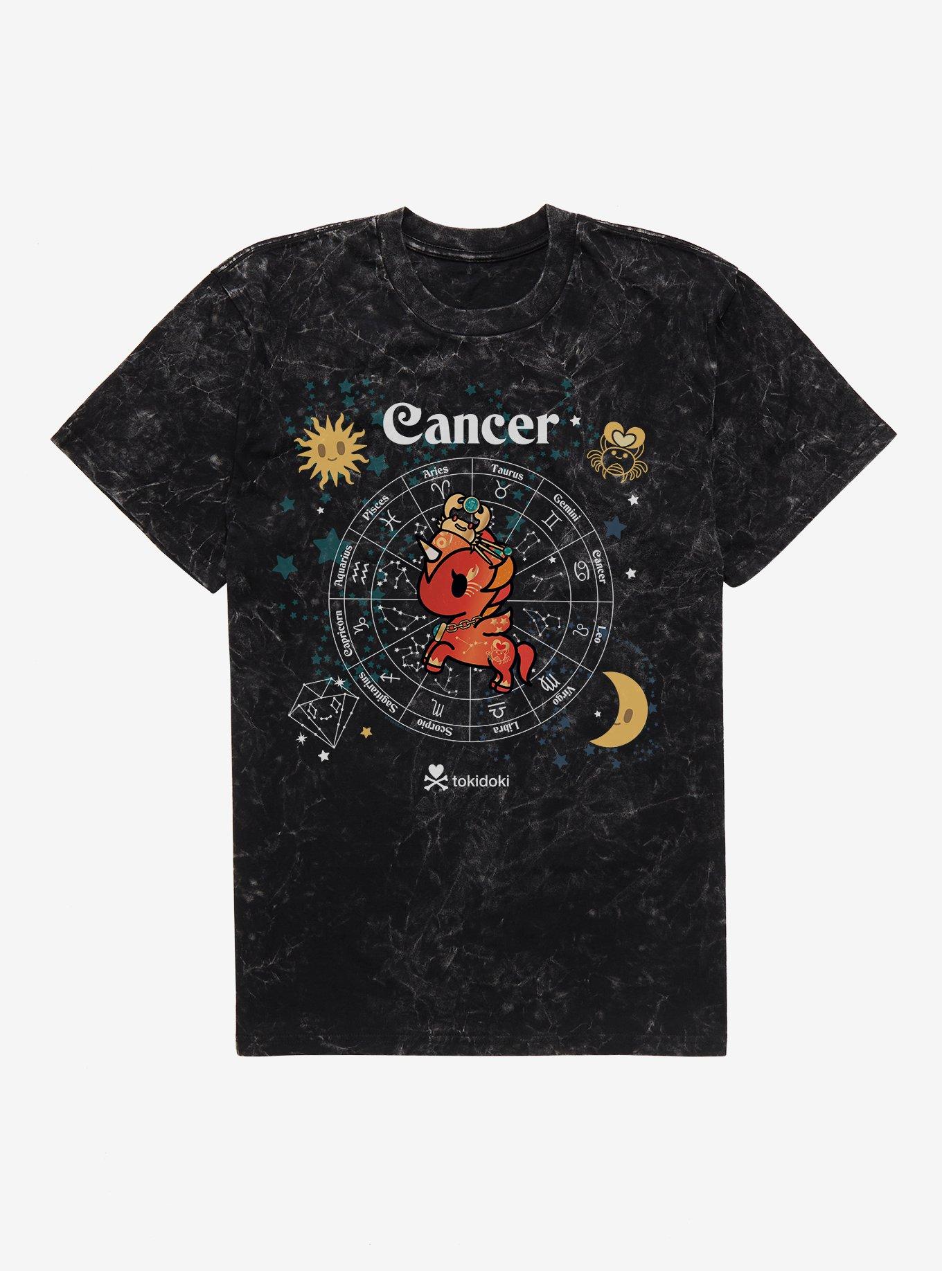 Tokidoki Unicorno Cancer Mineral Wash T-Shirt, , hi-res