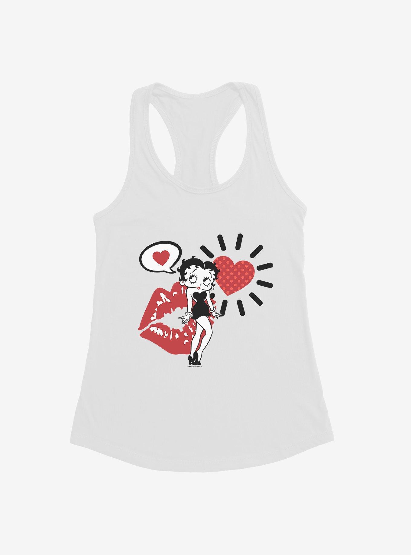 Betty Boop Love on the Brain Womens Tank Top, , hi-res