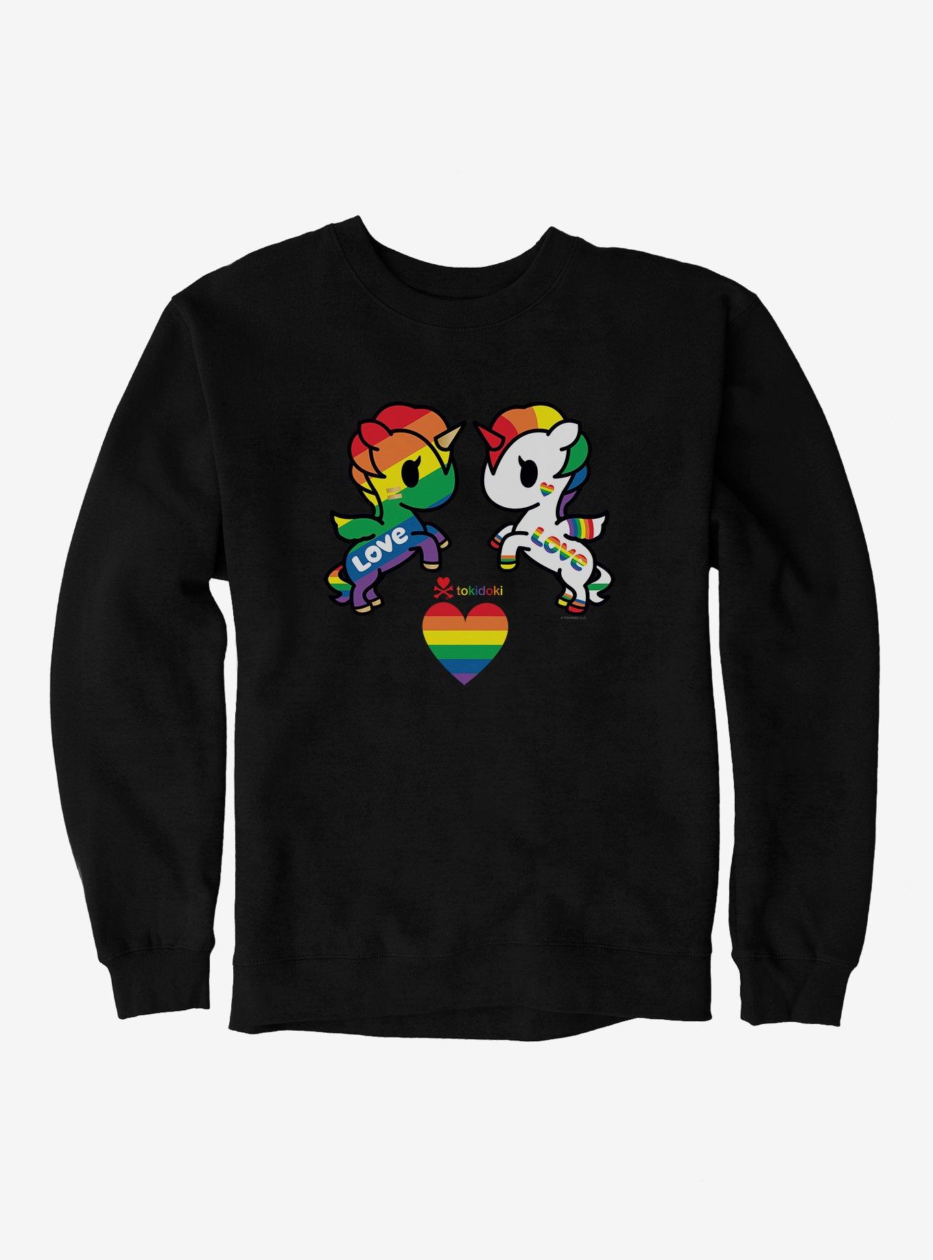 Tokidoki Unicorno Pride Love Sweatshirt, , hi-res