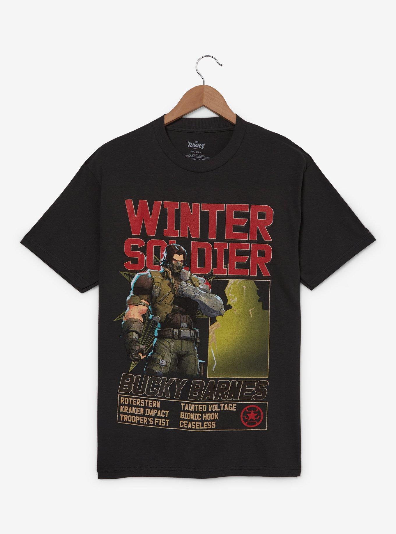Marvel Rivals Winter Soldier Portrait T-Shirt - BoxLunch Exclusive, , hi-res