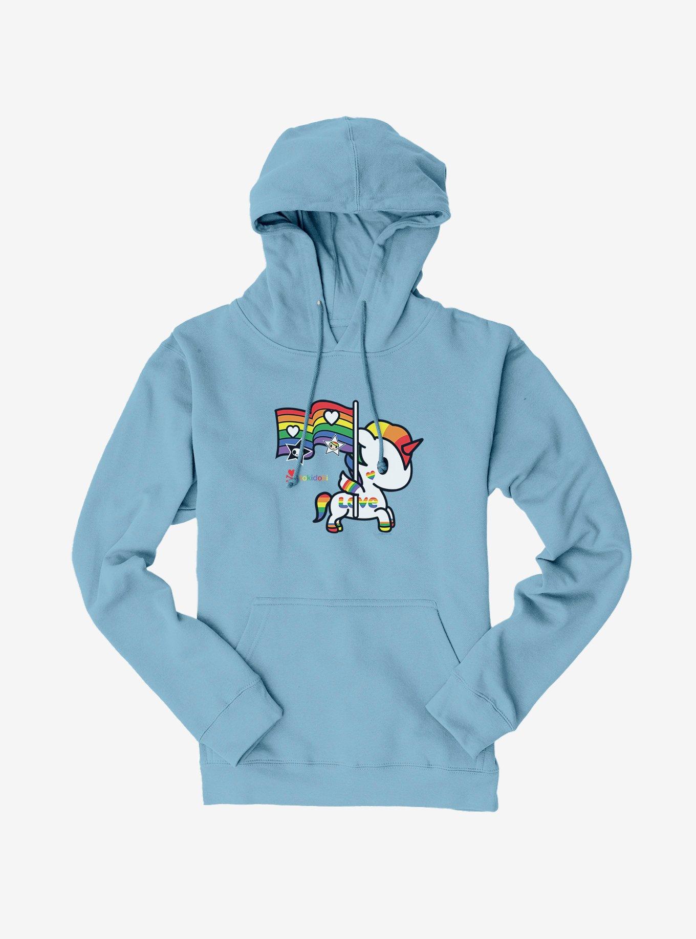 Tokidoki Unicorno Pride Flag Hoodie, , hi-res