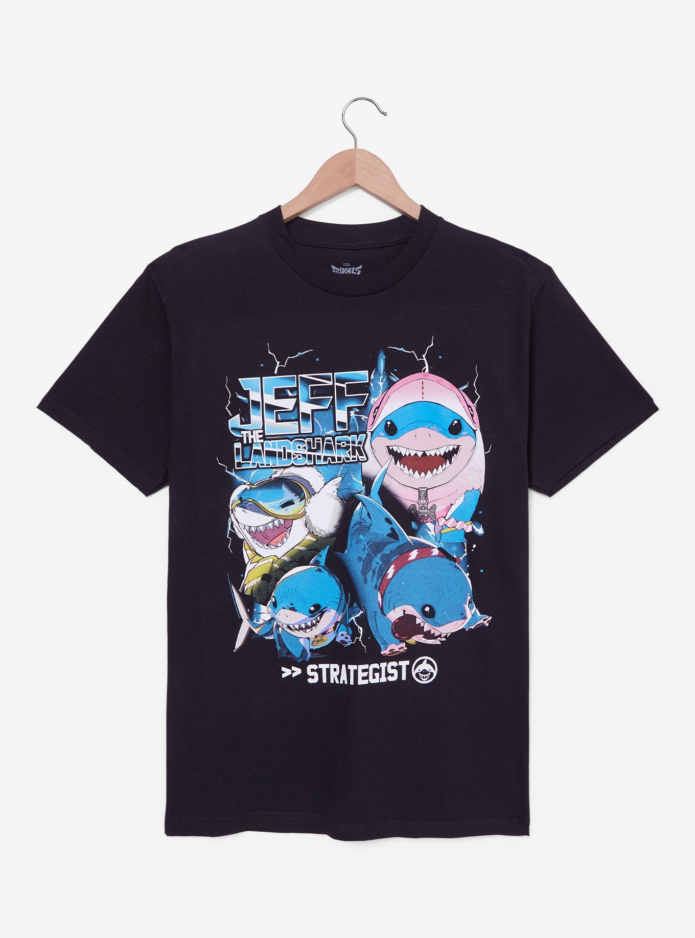 Marvel Rivals Jeff the Landshark Multi-Portrait T-Shirt - BoxLunch Exclusive, , hi-res