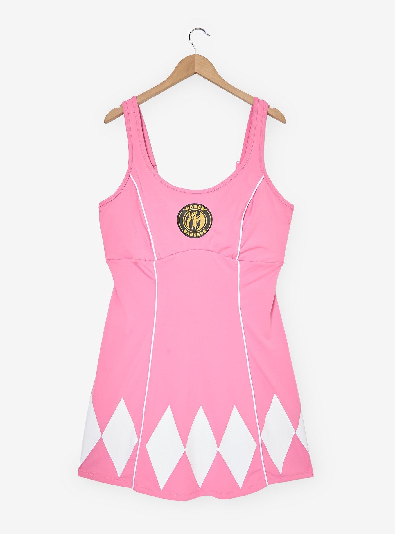 Power Rangers Pink Ranger Plus Size Active Dress — BoxLunch Exclusive, , hi-res