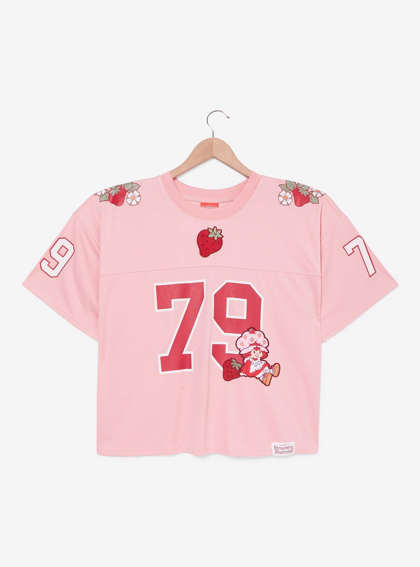 Strawberry Shortcake Women's Plus Size Cropped Football
