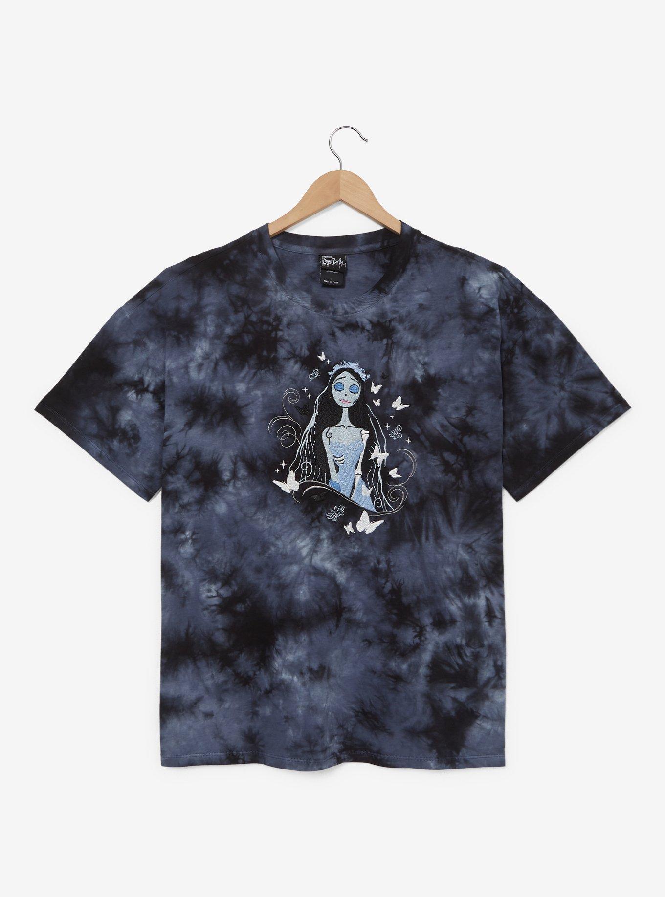 Corpse Bride Emily Tie Dye Women's Plus Size T-Shirt — BoxLunch Exclusive, , hi-res
