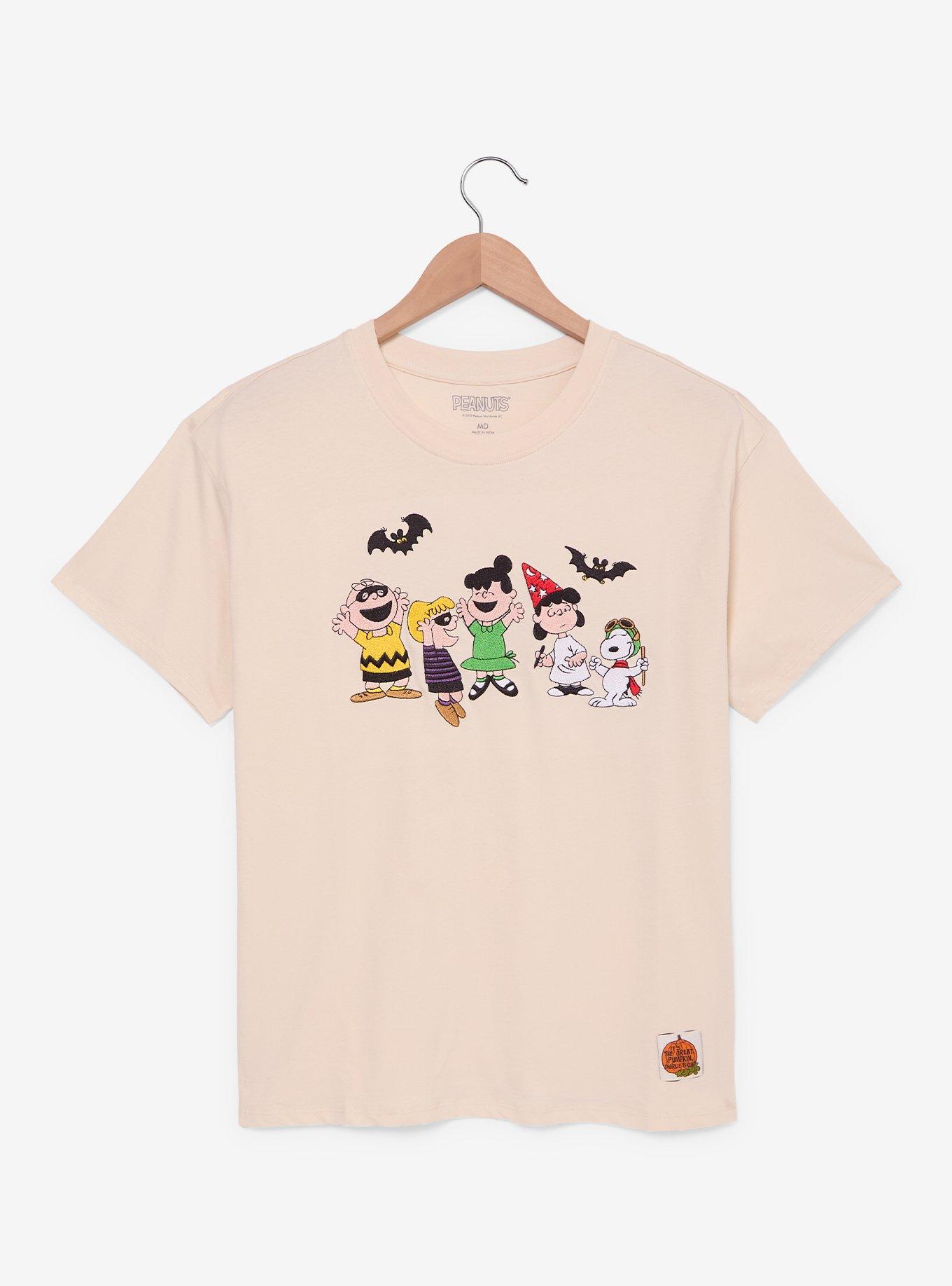 Peanuts Halloween Costumes Embroidered T-Shirt - BoxLunch Exclusive, , hi-res