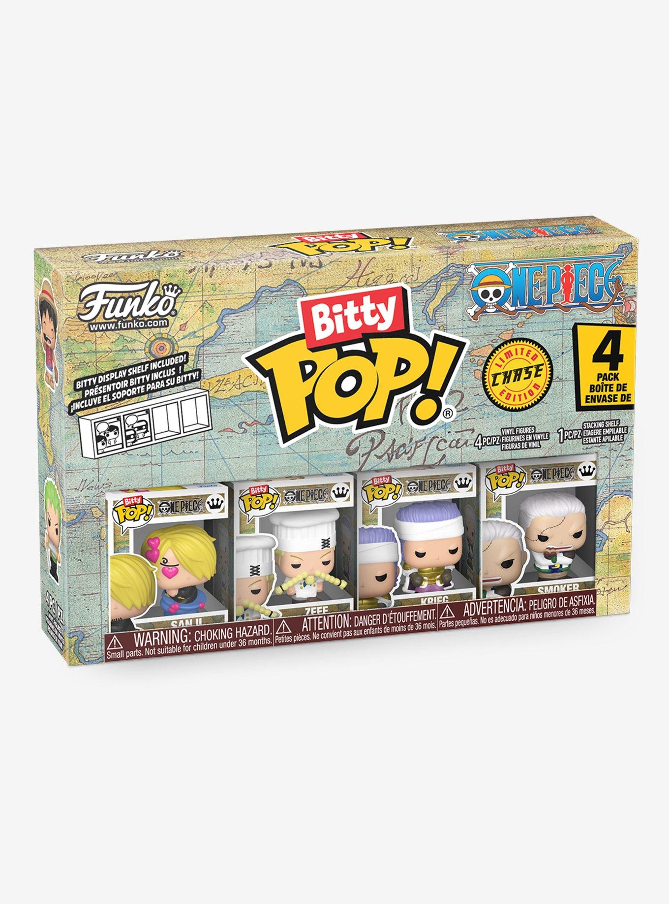 Funko Bitty Pop! One Piece Series 3 Sanji Blind Box 4-Pack Vinyl Figure, Ages 3+ - Open Miscellaneous