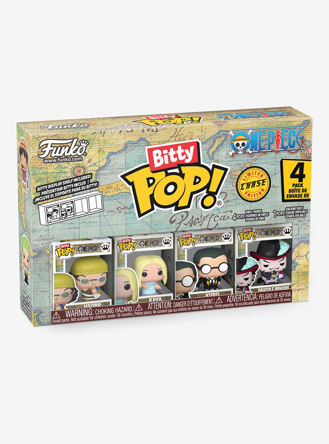Funko Bitty Pop One Piece - Usopp 4-Pack Action Figure, Ages 3+ - Open Miscellaneous
