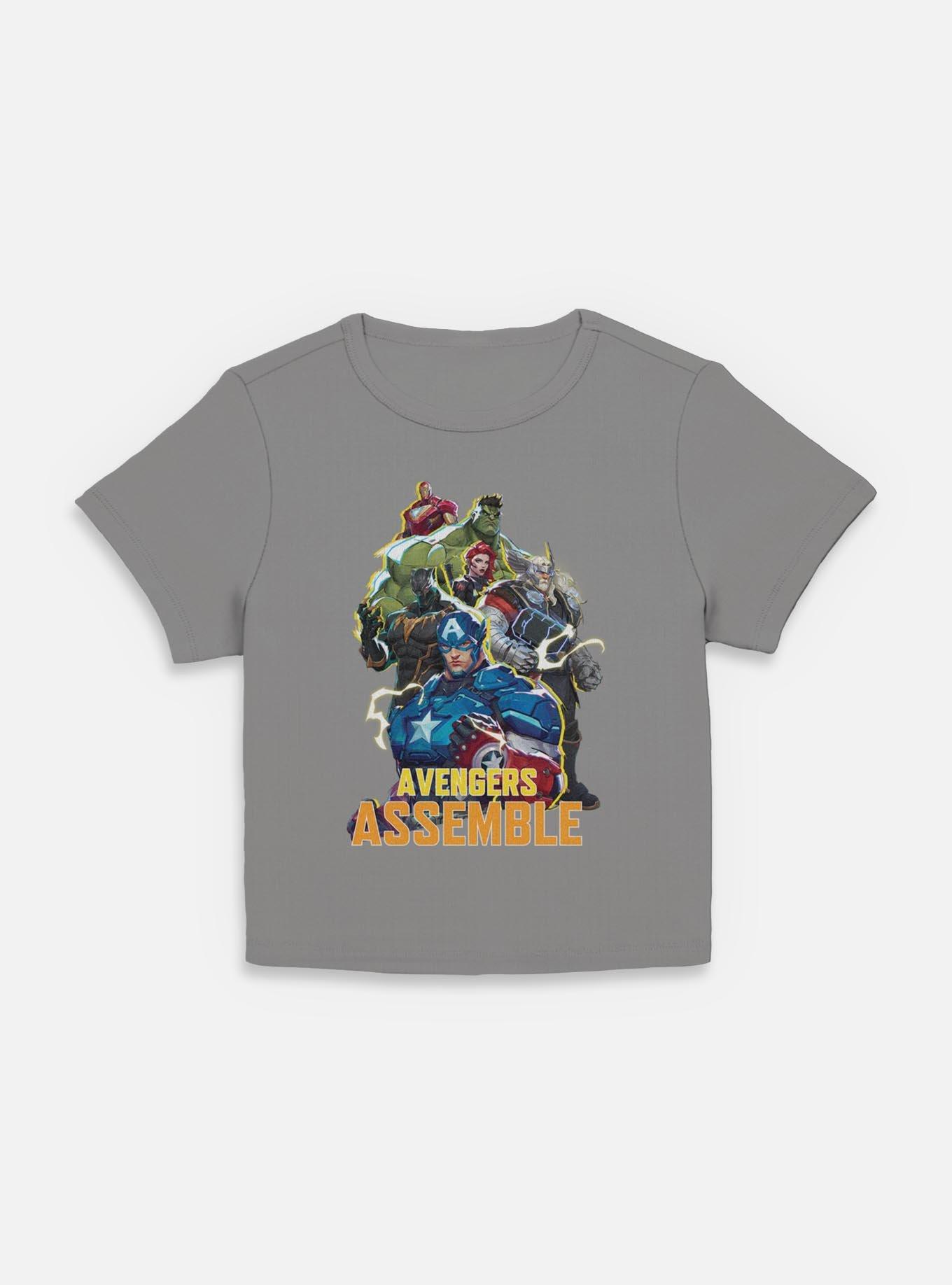 Marvel Rivals Avengers Assemble Womens Baby T-Shirt, , hi-res