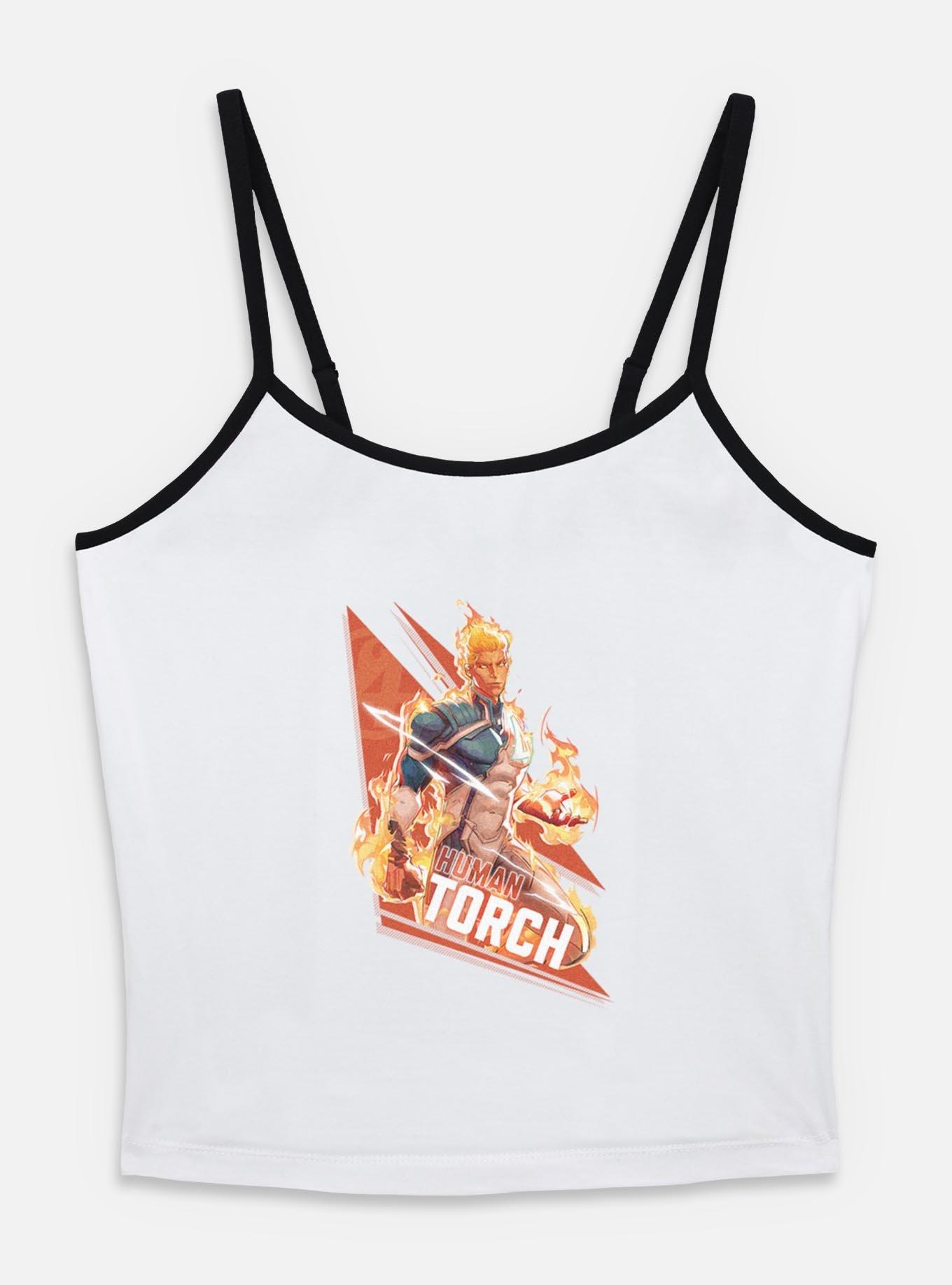 Marvel Rivals Human Torch Big Fire Womens Cami Tank Top, , hi-res