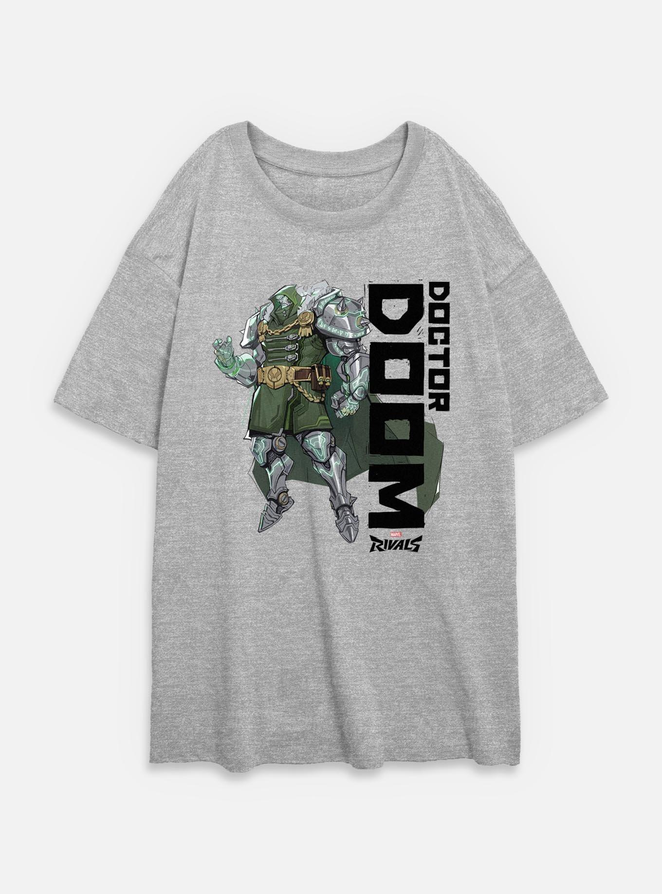 Marvel Rivals Doctor Doom Womens Oversized T-Shirt, , hi-res