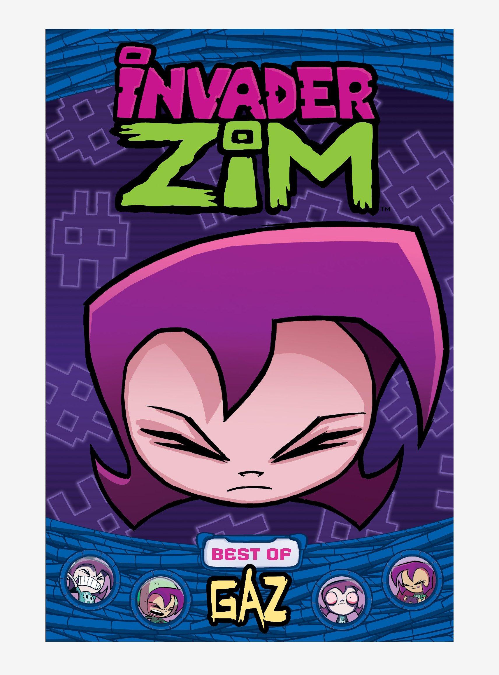 Invader Zim: Best Of Gaz Trade Paperback Comic Book, , hi-res