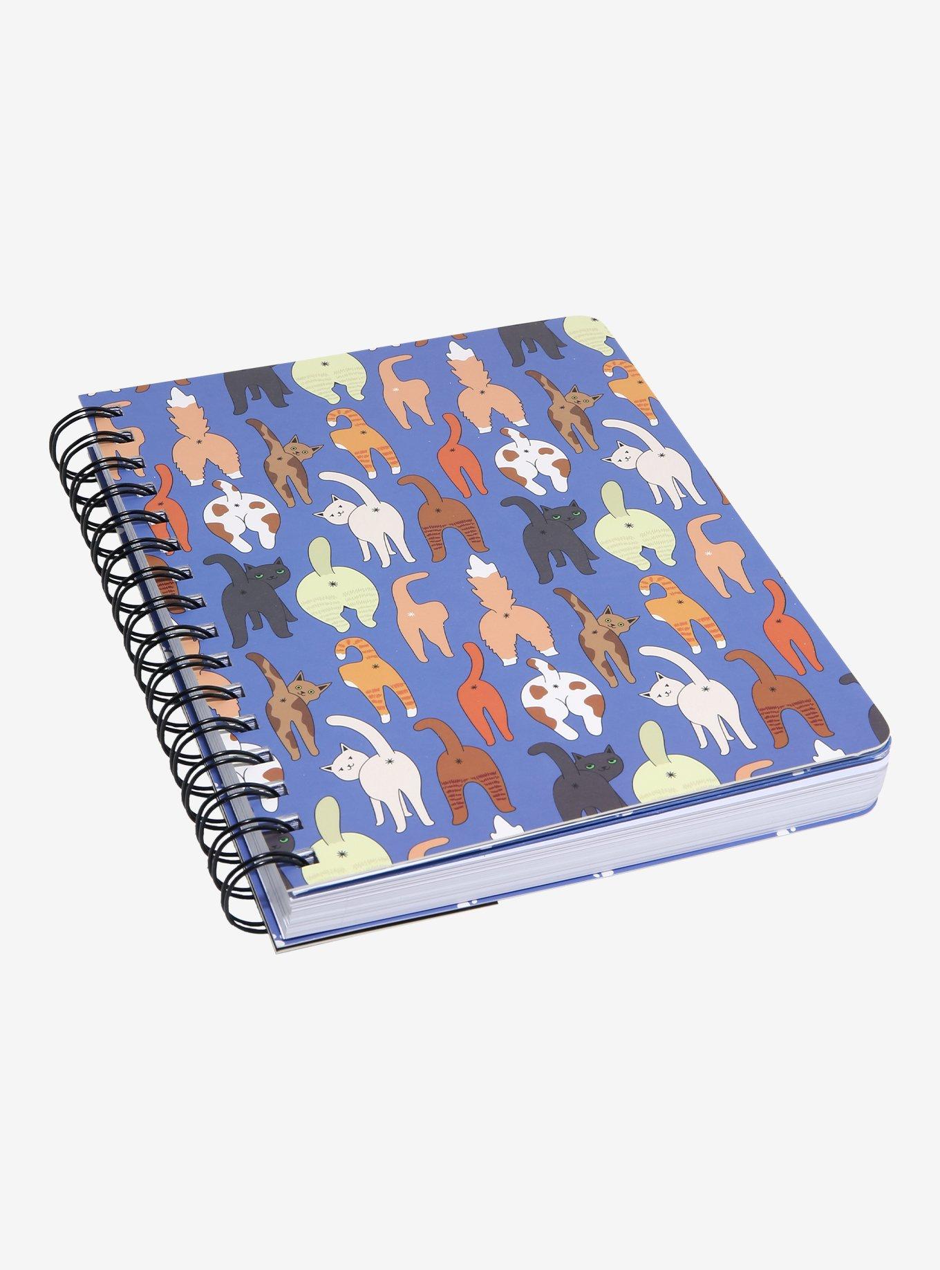 Pipsticks Swear Jar Cats Spiral Notebook 