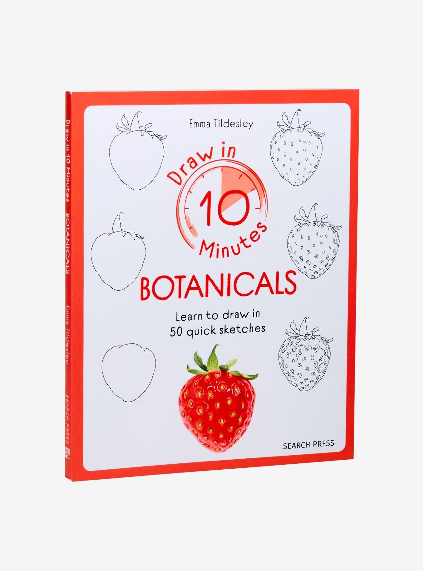 Draw In 10 Minutes: Botanicals Book, , hi-res