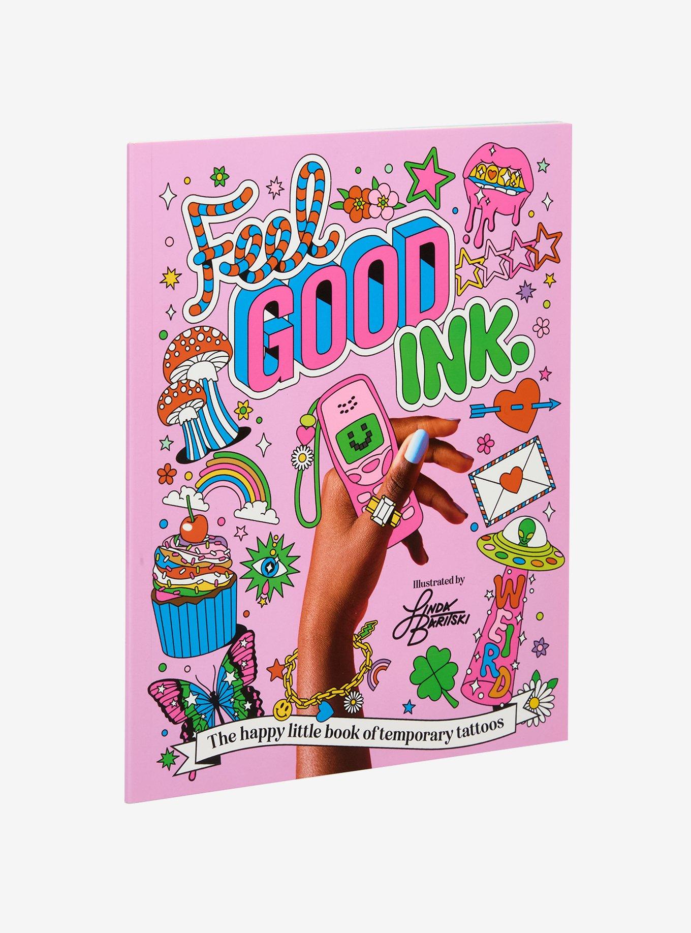 Feel Good Ink Temporary Tattoo Book, , hi-res